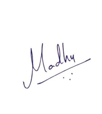 Madhu's Signature